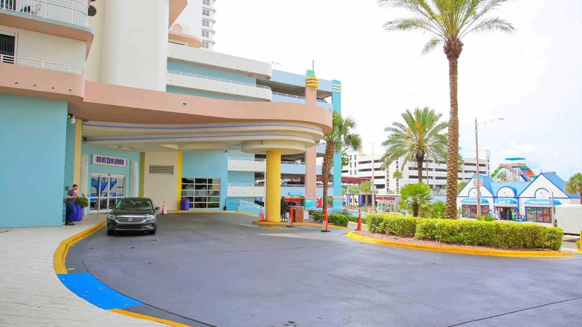 Luxury 7Th Floor 1 Bedroom Condo Direct Oceanfront Wyndham Ocean Walk Resort Daytona Beach | 708 USA