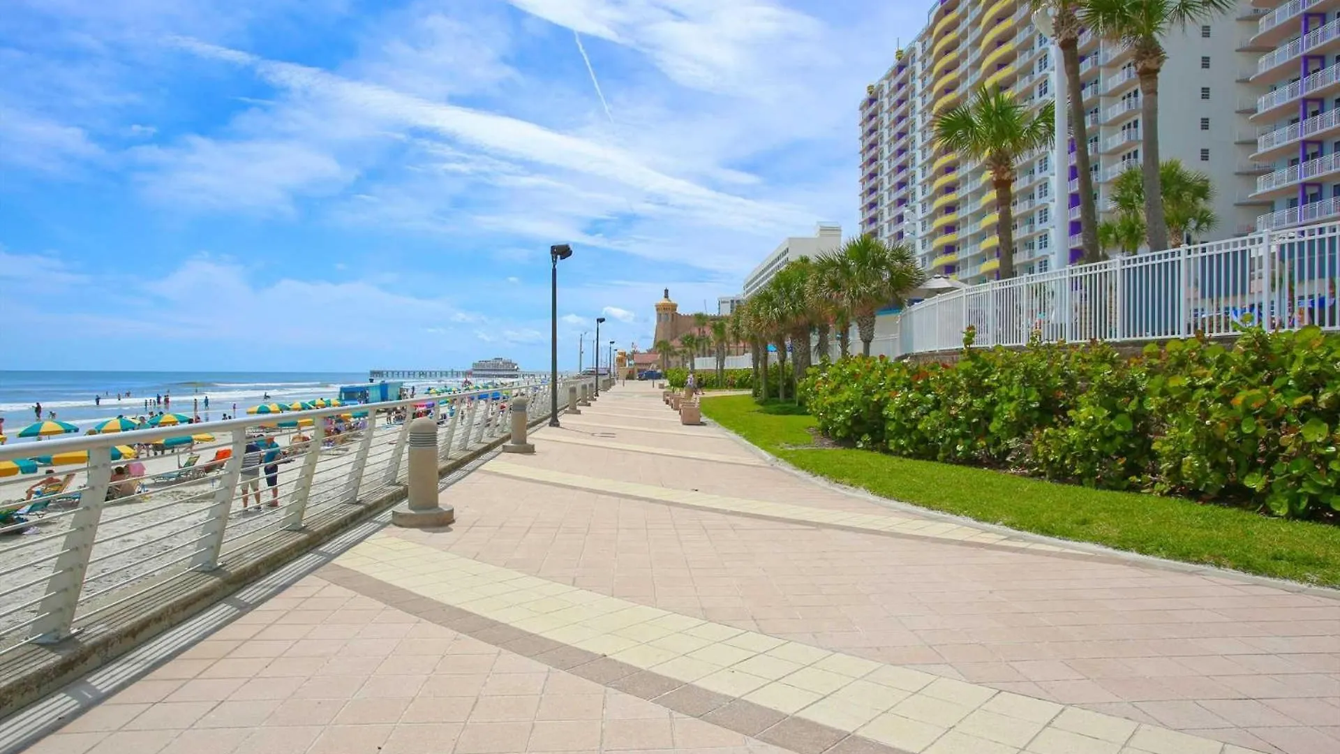Luxury 7Th Floor 1 Bedroom Condo Direct Oceanfront Wyndham Ocean Walk Resort Daytona Beach | 708 0*,  USA
