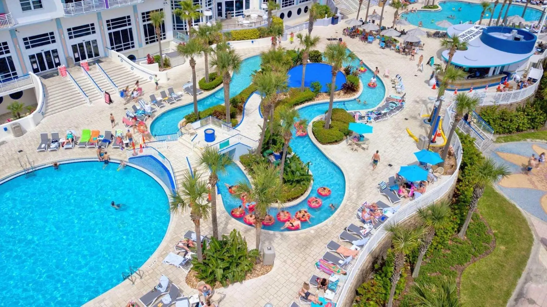 Semesterbostad Luxury 7Th Floor 1 Bedroom Condo Direct Oceanfront Wyndham Ocean Walk Resort Daytona Beach | 708
