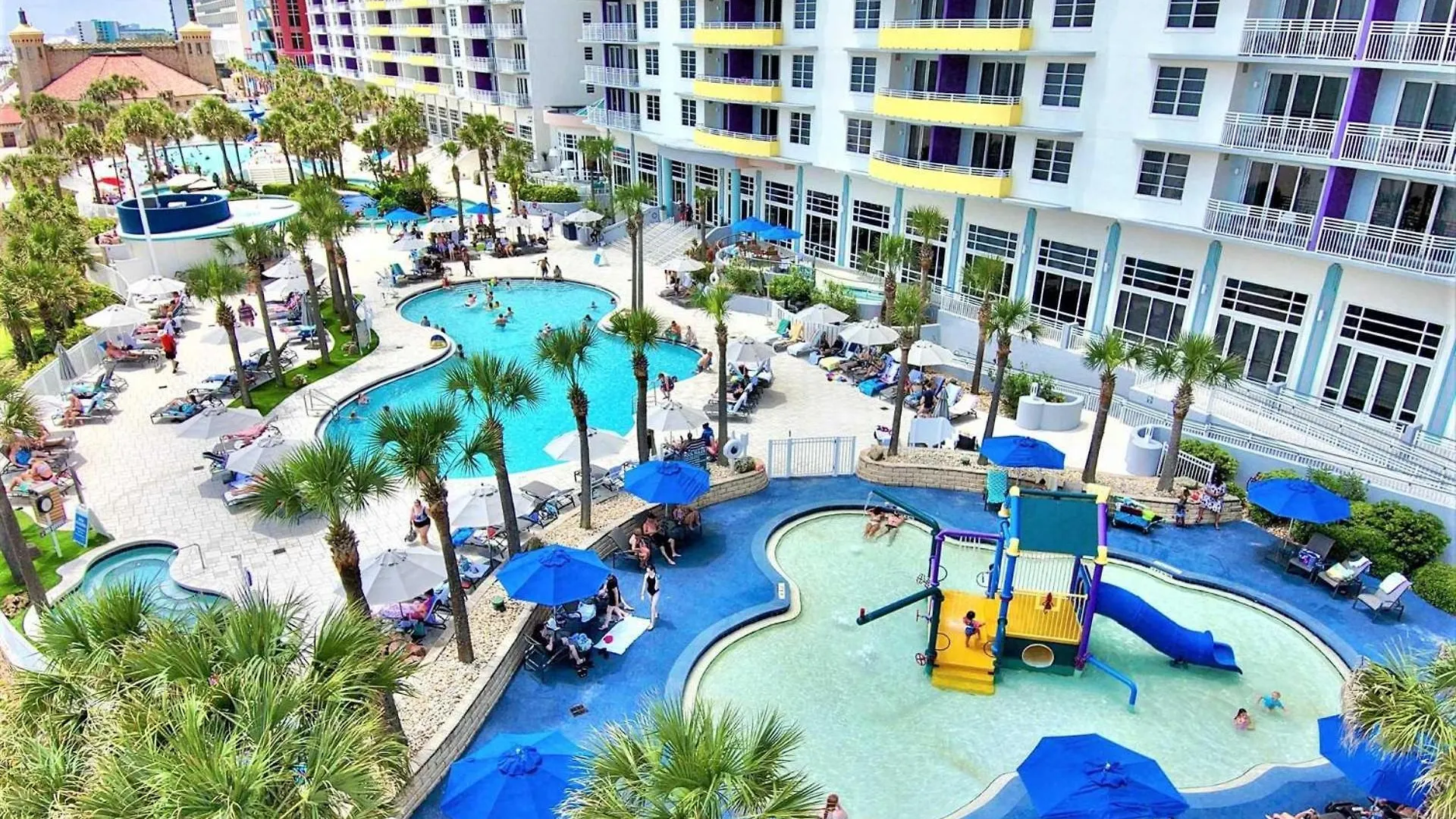 Luxury 7Th Floor 1 Bedroom Condo Direct Oceanfront Wyndham Ocean Walk Resort Daytona Beach | 708