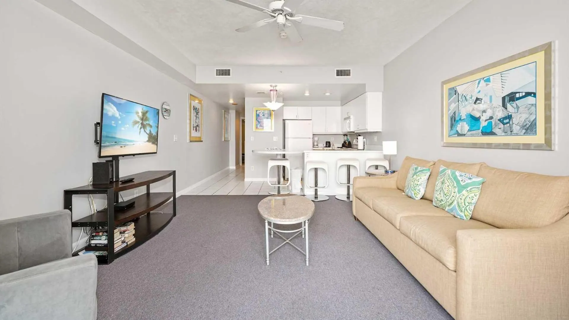 Semesterbostad Luxury 7Th Floor 1 Bedroom Condo Direct Oceanfront Wyndham Ocean Walk Resort Daytona Beach | 708